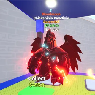 Chickeninio Paladinio Bloodmoon 1 Trait / Go Up For Brainrots Fortnite