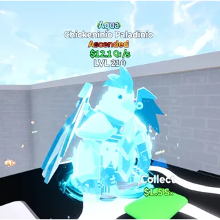 Chickeninio Paladinio Aqua Ascended  Go Up For Brainrots Fortnite