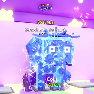 Strawberry Elephant Crystal 525M/s Steal The Brainrot Fortnite