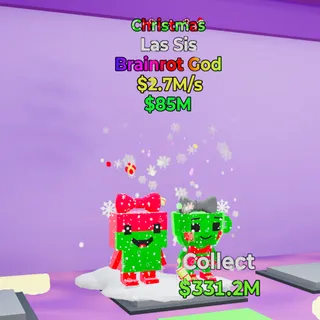 Las Sis Christmas 2.7M/s Steal The Brainrot Fortnite