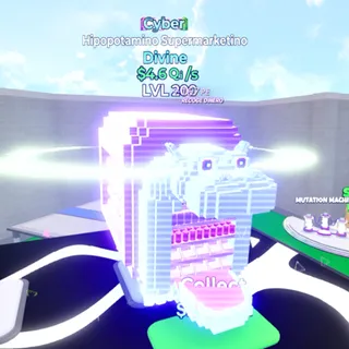 Hipopotamino Supermarketino Cyber LVL MAX / Go Up For Brainrots Fortnite