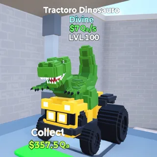 Tractoro Dinosauro 7Qa/s Go Up For Brainrots Fortnite