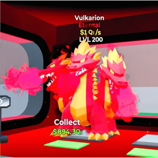 Vulkarion 1Qi/s LVL 200 / Fortnite Steal The Brainrot