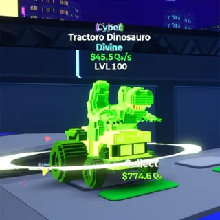 Tractoro Dinosauro 45.5Qa/s Go Up For Brainrots Fortnite