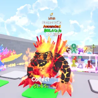 Gorgonzilla Lava 1T LVL 300 / Go Up For Brainrots Fortnite