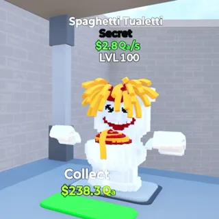 Spaghetti Tualetti 2.8Qa/s Go Up For Brainrots Fortnite