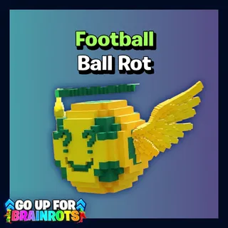 1x Ball Rot Divine Football - Go Up For Brainrots Fortnite