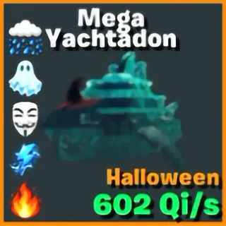 Mega Yachtadon 5T LVL 400 Halloween / Go Up For Brainrots Fortnite