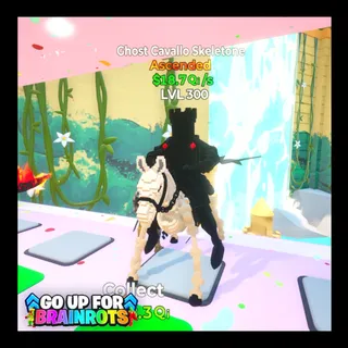 Ghost Cavallo Skeletone / Go Up For Brainrots Fortnite