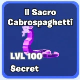 Il Sacro Cabrospaghetti Cyber 17Qa/s Go Up For Brainrots