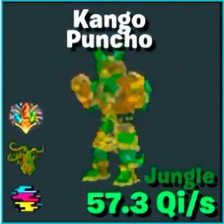 Kango Puncho Jungle 4T LVL 250 - 57.3Qi/s  Fortnite Steal The Brainrot