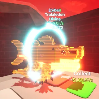 Tralaledon Cyber 1.7Qi/s LVL170 Go Up For Brainrots Fortnite