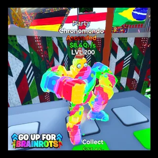 Chronomondo Party / Go Up For Brainrots Fortnite