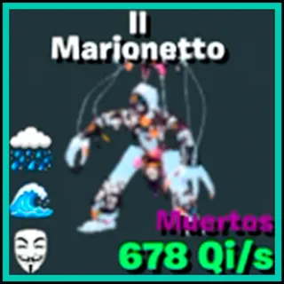 Il Marionetto Muertos 3T LVL 400 / Go Up For Brainrots Fortnite