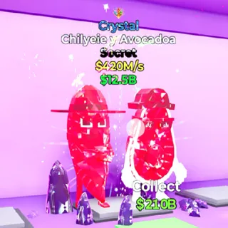 Chilyeie y Avocadoa Crystal 420M/s  Fortnite Steal The Brainrot
