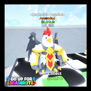 Chickeninio Paladinio / Go Up For Brainrots Fortnite