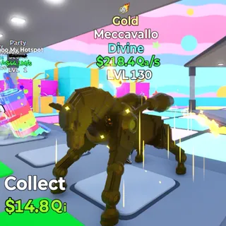 Meccavallo Gold / 1 Trait Go Up For Brainrots Fortnite