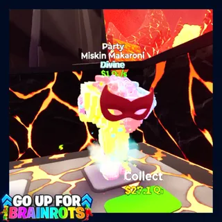 Miskin Makaroni Party - Go Up For Brainrots Fortnite