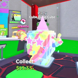 Cube Cube Cube Party / Go Up For Brainrots Fortnite