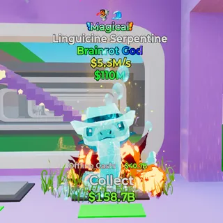 Linguicine Serpentine Magical Steal The Brainrot Fortnite