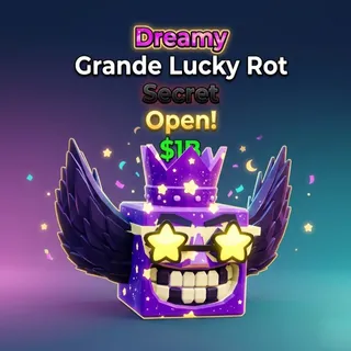 3x Grande Lucky Rot Secret Dreamy - Fortnite Steal The Brainrot