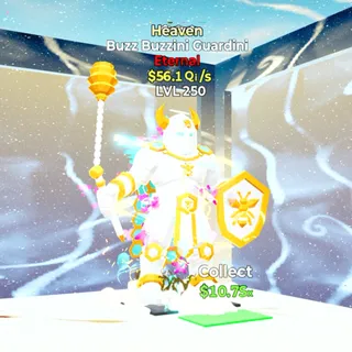 LVL 250 Buzz Buzzini Guardini Heaven 2T 56.1Qi/s  Fortnite Steal The Brainrot