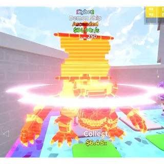 Demon Ship Cyber / Go Up For Brainrots Fortnite