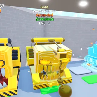 Wreckzilla 67 Gold / Go Up For Brainrots Fortnite
