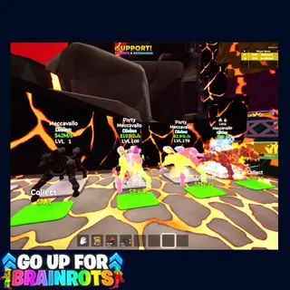 4x Meccavallo - Go Up For Brainrots Fortnite
