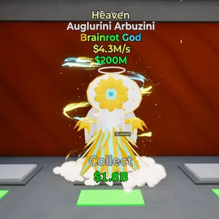 Auglurini Arbuzini Heaven 4.3M/s Fortnite Steal The Brainrot