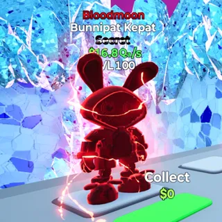 Bunnipat Kepat Bloodmoon 16.8Qa/s Go Up For Brainrots Fortnite