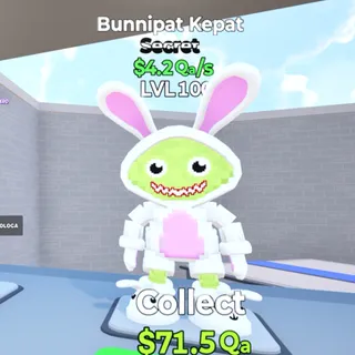 Bunnipat Kepat  4.2Qa/s Go Up For Brainrots Fortnite