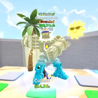 Chronomondo Summer LVL 300 / Go Up For Brainrots Fortnite
