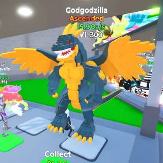 Godgodzilla  / Go Up For Brainrots Fortnite