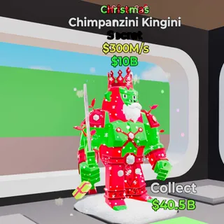 Chimpanzini Kingini Christmas 300M/s Fortnite Steal The Brainrot