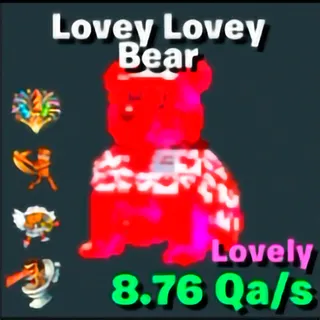 Lovey Lover Bear Lovely 4T  Fortnite Steal The Brainrot
