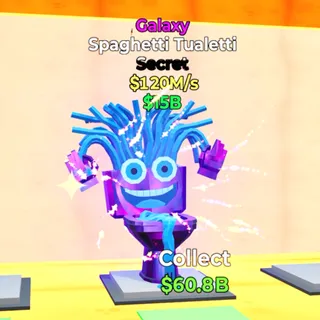 Spaghetti Tualetti Galaxy 120M/s Steal The Brainrot Fortnite