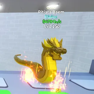 Pitiata Baem Gold 479Qa/s LVL160 Go Up For Brainrots Fortnite
