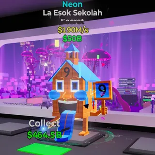 La Esok Sekolah Neon 190M/s Fortnite Steal The Brainrot 