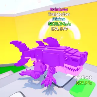 Tralaledon Rainbow Go Up For Brainrots Fortnite