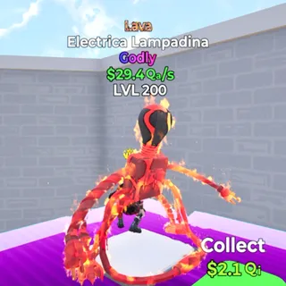 Electrica Lampadina Lava - Go Up For Brainrots Fortnite