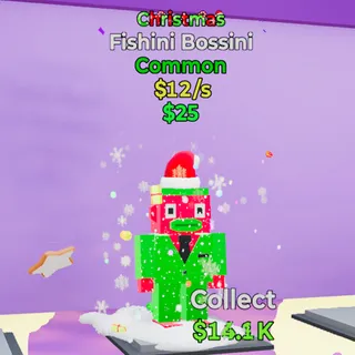Fishini Bossini Christmas 12/s Steal The Brainrot Fortnite