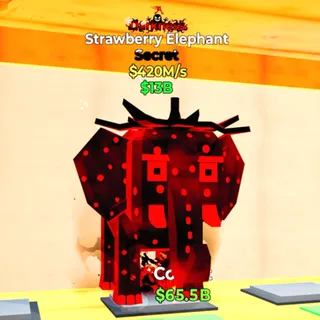 Strawberry Elephant Darkness 420M/s Steal The Brainrot Fortnite
