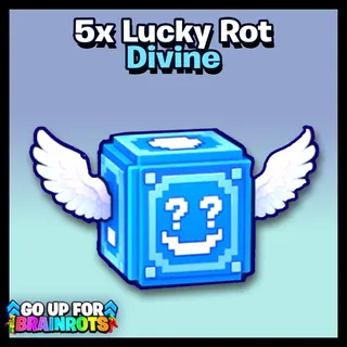 5x Lucky Rot Divine Default Bundle  - Go Up For Brainrots Fortnite