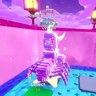 Gigalitraktos Spidorobos Dreamy 1 Trait LVL 300  / Go Up For Brainrots Fortnite