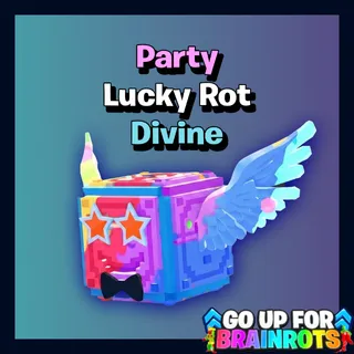 Lucky Rot Party Divine / Go Up For Brainrots Fortnite