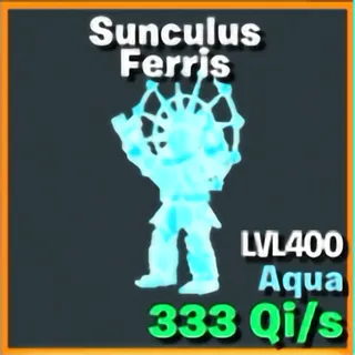 Sunculus Ferris Aqua LVL 400 / Go Up For Brainrots Fortnite