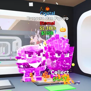 Burguro Dan Fryuro Crystal 1.3B/s Fortnite Steal The Brainrot