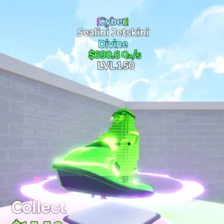 Sealini Jetskini Cyber Go Up For Brainrots Fortnite