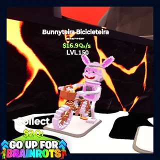 Bunnyteira Bicicleteira - Go Up For Brainrots Fortnite